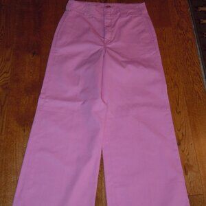 WOMENS DICKIES PINK WIDE LEG PANTS SZ 10 NWOT
